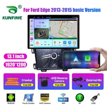 13,1-инчов автомобилен радиоприемник за Ford Edge 2013 2014 2015 кола DVD GPS навигация стерео Carplay 2 Din централна мултимедиен Android Auto