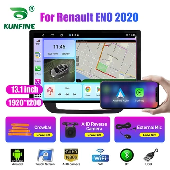13,1-инчов Автомобилен Радиоприемник За Renault ENO 2020 Кола DVD GPS Навигация Стерео Carplay 2 Din Централна Мултимедиен Android Auto