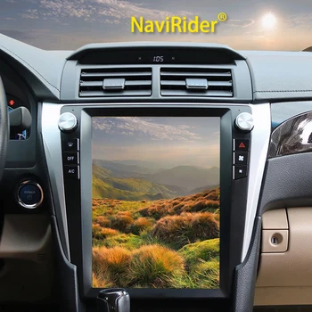 256 GB CarPlay 12,1 Инчов Автомобилен Android Екран За Toyota Camry XV 50 55 2011 2014 2din Радио Мултимедиен Плейър GPS Навигация