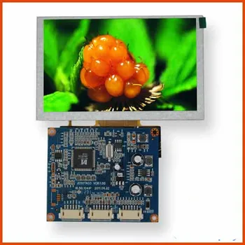 5,0-инчов цветен LCD модул за HD 800*480 RBG с TFT-дисплей на картата на водача