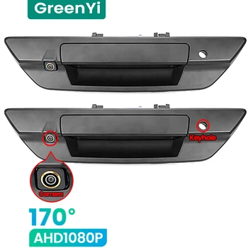 GreenYi HD AHD1080P 170 ° Замяна Дръжка Врата Задна врата Със Заключващ на отвора на Камера за Задно виждане за Пикап Toyota Hilux revo 2015-2021
