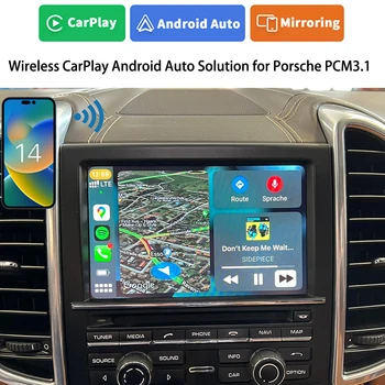 iCarPlay най-Новата карта на Apple CarPlay GPS Bluetooth Android Автоматичен Интерфейс за Porsche PCM3.1 Panamera Cayman, Boxster 911 997 991