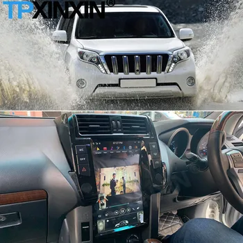 LHD RHD Tesla Screen Carplay Android Авто радио стерео за Toyota Land Cruiser Prado 150 2010-2018 GPS дървар IPS