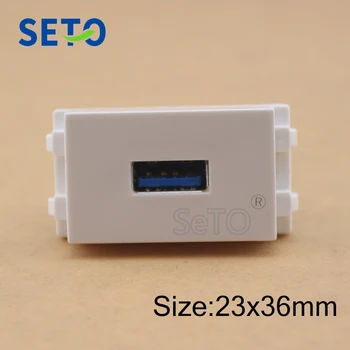 SeTo 128 Type 3.0 USB Директно Plug-in Безплатна Заваряване USB Keystone За Контакта