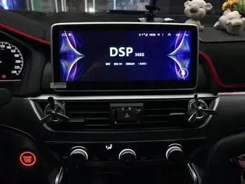 Tesla Screen Восьмиядерный 4 GB RAM памет 64GM ROM Android 10,0 Кола DVD Плейър GPS Бесстекольный Кола Стерео За Honda Civic Honda Accord 2020
