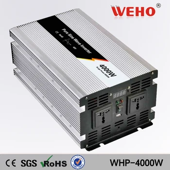 (WHP-4000-) 4000 W Слънчева енергийна система за чиста синусоидална инвертор dc 12 В 24 В 48-В променлив 110 220 v 50 Hz 60 Hz