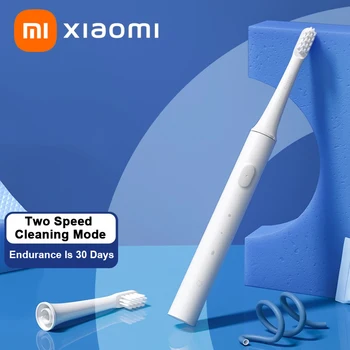 Xiaomi Mijia Sonic Toothbrush T100 Електрическа четка за зъби с USB Акумулаторна водоустойчив Ултразвукова Автоматична четка за зъби с дюзи