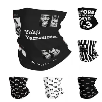 Yohji Yamamoto Година 3 шарена Кърпа на врата с принтом, японски моден дизайнер вълшебен шал, богат на функции превръзка на главата си, за риболов, за жени, за възрастни