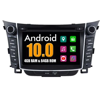 Авто мултимедиен плейър RoverOne за Hyundai i30 2012 2013 2014 2015 Android 10 восьмиядерный радио DVD GPS авторадио Bluetooth