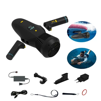 Бустер на двустранния употреба, водоустойчив подвижната защитна батерия, електрически SUP перка, електрически морски подводен скутер за гмуркане, сърф