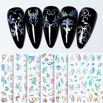 Декорация на нокти позлатените дантела в стил ретро, 3D стикери, дизайн на нокти, аксесоари за стилист, професионални Консумативи за маникюр, художествени инструменти