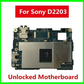 Дънна платка D2203 за Sony Xperia E3 D2203 Logic Board, разблокированная с растителна дънна платка с пълноценни чипове, добре тестван