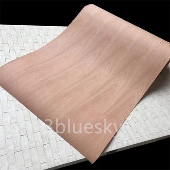 Естествен фурнир китайската череши за мебелната основа; хартия Kraft около 60 см x 2,5 м; 0,25 mm C/C