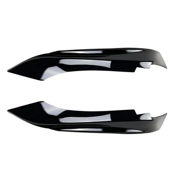 За 4-та серия F32 F33 F36 2014-2020 Предна броня, ъгъл на наклона на устните, дифузьор, сплитер, заден спойлер, протектор, ярко черно