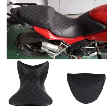 За Ducati Multistrada V2 V2S Multi MTS мотоциклет калъф от изкуствена кожа, протектор за възглавница на седалката, аксесоари