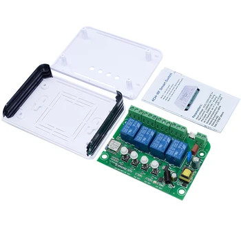 За Ewelink Relay 4CH модул умен домашен ключа Wifi RF 85 В-250 16A реле радиочестотни дистанционно управление Smart Таймер