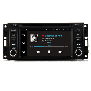 За Jeep Commander 2008-2011 Android 8.0, автомобилна мултимедийна система, радио, стерео уредба, DVD, GPS навигация, Bluetooth, медиен музикален плейър