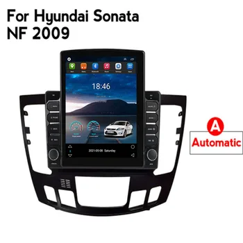 За Tesla Стил 2Din Android 12 Автомобилен Радиоприемник За HYUNDAI Sonata NF 2009 Мултимедиен Плейър GPS Стерео Carplay DSP RDS Камера