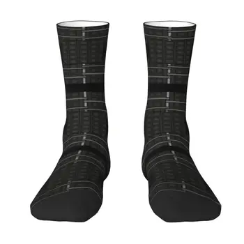 Издръжливи мъжки и дамски чорапи за екипажа, модерни унисекс чорапи за пролет, лято, есен, зима
