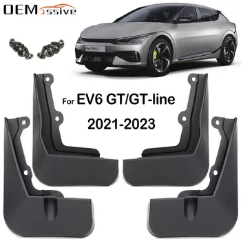 Комплект от 4x За Kia EV6 GT-Line GT Line CV EV 2021 2022 2023 Калници Калници Предното и Задното Крило на Колата За Подреждане