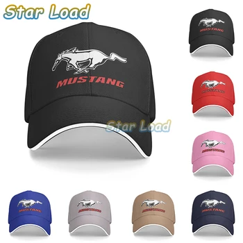 Лятото на 2022, Ново прием, на хладно бейзболна шапка на Ford Mustang, модни дамски мъжка бейзболна шапка на Mustang, улични шапки за унисекс