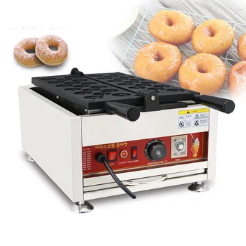 Машина за приготвяне на понички с модел CE / 17 дупки за производство на понички / Електрическа автоматична машина за печене на сладки понички