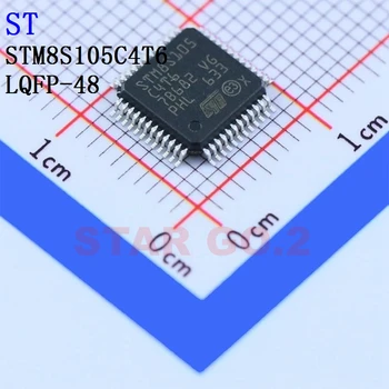 Микроконтролер 5PCSx STM8S105C4T6 LQFP-48 ST