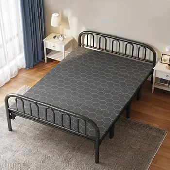 Модерна Спалня-на тавана Детска Сгъваема Метална подова богат на функции легло в скандинавски стил с рамка King Size Евтина Градинска мебел Camas
