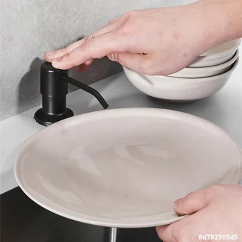 Опаковка Черен Сапун Кухненска Мивка Бутилка за почистващ препарат за мивка с Голям Капацитет Леген за миене на Съдове за екстракция препарат