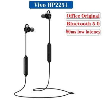 Оригинални Нови безжични слушалки Vivo 2 HP2251 IPX5Waterproof 11.2 мм bass high motion coil 80 мс с ниско закъснение Bluetooth 5,0 слушалки