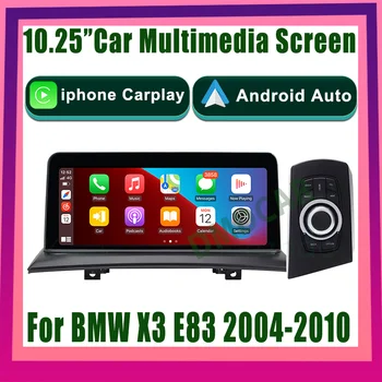 Радиото в автомобила на Apple CarPlay, Мултимедиен плейър Carplay за BMW X3 E83 2004-2010