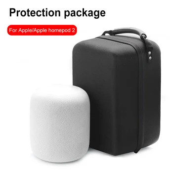 Твърд EVA Високоговорител Скоростна Чанта За Носене Със Защита От надраскване Преносими Чанти За Съхранение на Защитни Чанти и калъфи за Говорители Аксесоари за Apple Homepod2