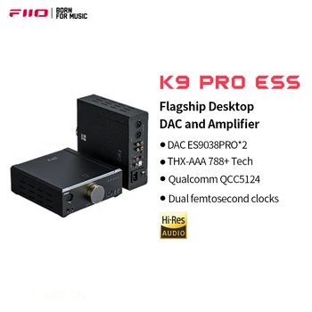 Тенис на усилвател за слушалки FiiO K9 Pro ESS Bluetooth USB AMP КПР DSD декодер AK4499/ES9038PRO * 2 чип