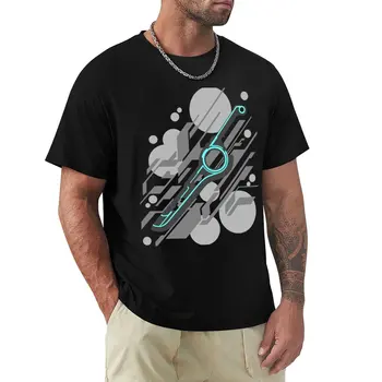 Тениска Monado с абстрактен модел (сив), реколта дрехи, фланелка с къс ръкав, мъжки дрехи