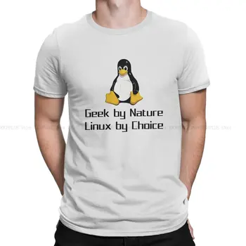 Тениска Онази By Nature за мъже, дрехи с операционната система Linux, на новост, тениска от полиестер, мека