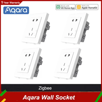 Умна стенни изход Aqara Zigbee Plug превключване време Защитна врата Работа с Aqara Портал на Центъра за Дистанционно управление на Мвр Home APP