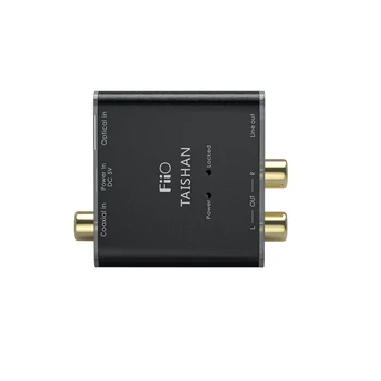 Цифров аудиодекодер FiiO D03K, коаксиален и оптичен USB-вход, конвертор 192 khz/24 bit