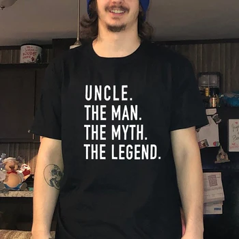 Чичо Риза Чичо Мъж е Мит, Легенда Чичо Тениска Подарък за Деня На Бащите на родителите на Мъжа си Тениска Чичо Подарък Готина Риза
