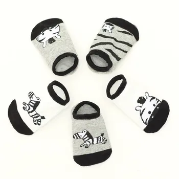 Чорапи с шарени малко ослика, детски летни памучни чорапи с дишаща мрежа, къси чорапи за момчета, Sokken Infantil